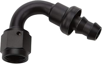 Pushlock Hose End Black 120 Deg Elbow -16