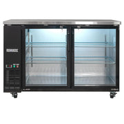 58 7/8" Bar Refrigerator by MOTAK – 61.22x30.51x41.73, In Description, Check Images, Model MBB-2D-60-G-X