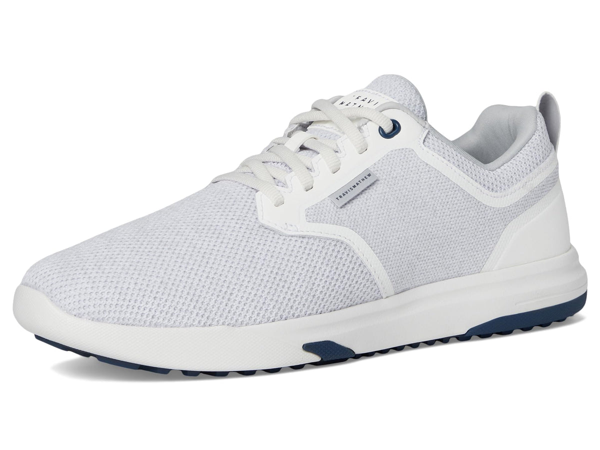 Men THE Daily PRO Hybrid Shoe by TravisMathew – 12, Polyester, Heather White, Model 1MAA224