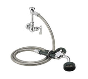 Single Wall Mount Utility Spray by Krowne – 13"L x 26"W x 4"H, Brass, Model 19-101L