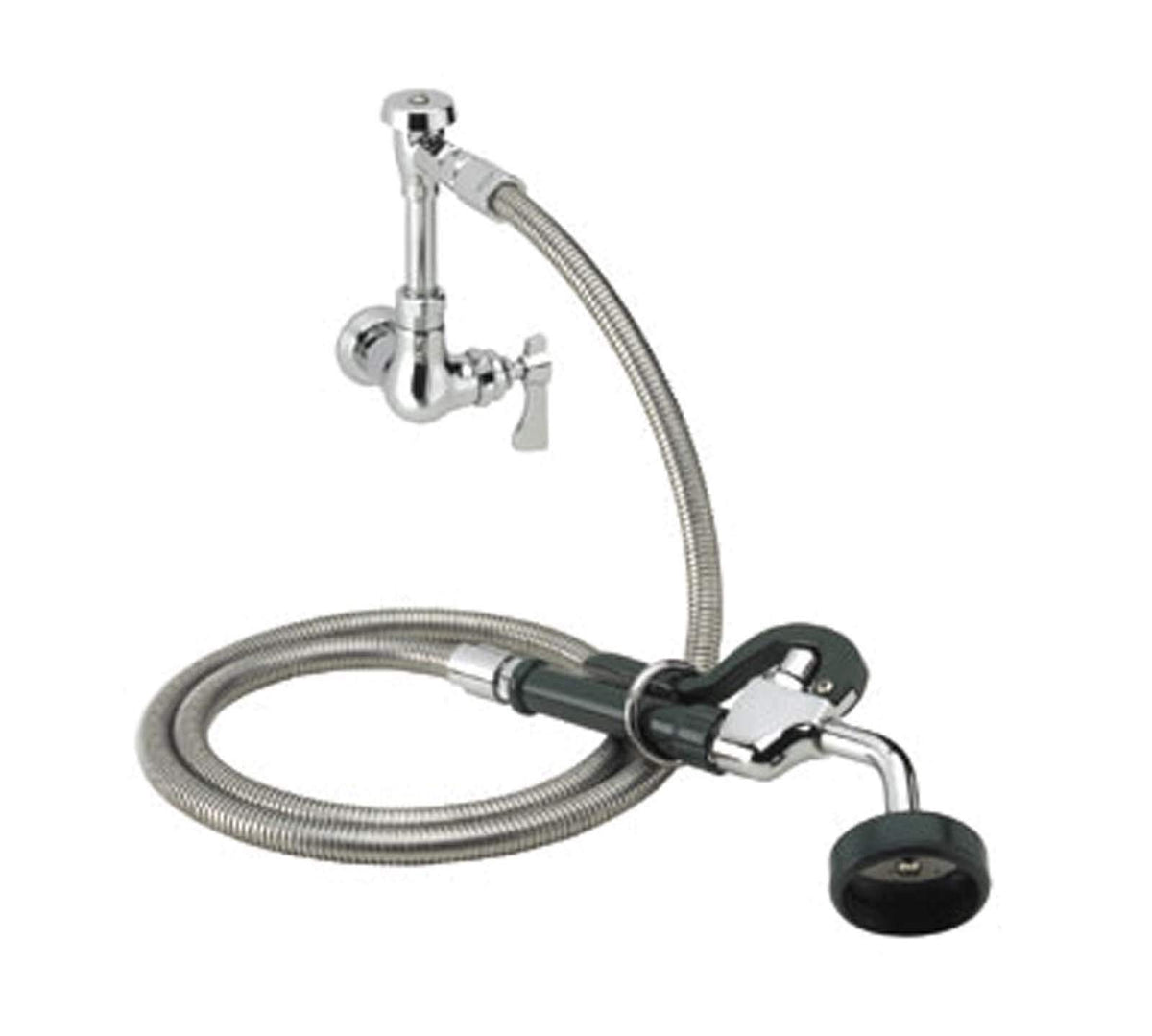 Single Wall Mount Utility Spray by Krowne – 13"L x 26"W x 4"H, Brass, Model 19-101L