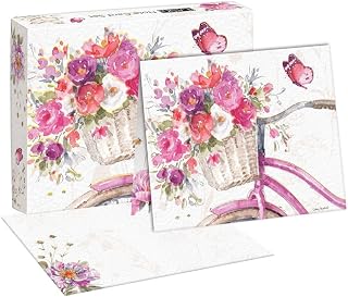 Lang, Blush Bicycle Boxed Note Cards
