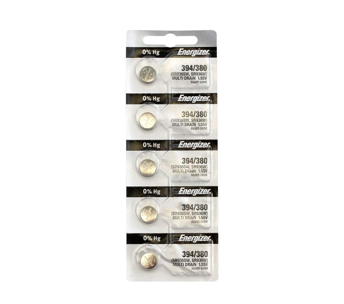 Energizer 5 Count (Pack of 1) / 1 Coin & Button Cell