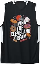 Men's Living The Cleveland Dream Local Vibes City Adult & Youth Basketball Jersey