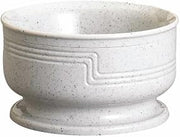 Cambro Shoreline Collection 9 Oz Large Speckled Grey Plastic Insulated Bowl - 4 3/8"Dia x 2 3/8"H