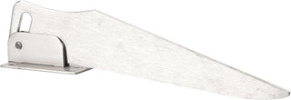 Component Hardware 12-1/8" Stainless Steel Fold Down 3-Rail Trail Slide Bracket