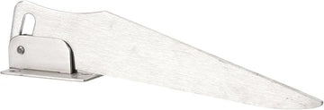 Component Hardware 12-1/8" Stainless Steel Fold Down 3-Rail Trail Slide Bracket