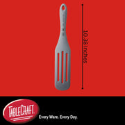 Tablecraft Slotted Spurtle Spatula / 10.3" / Gray Spatulas
