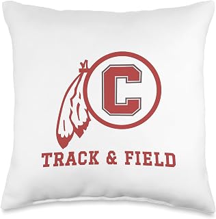 Carlisle High School Blue Aces Track & Field Throw Pillow
