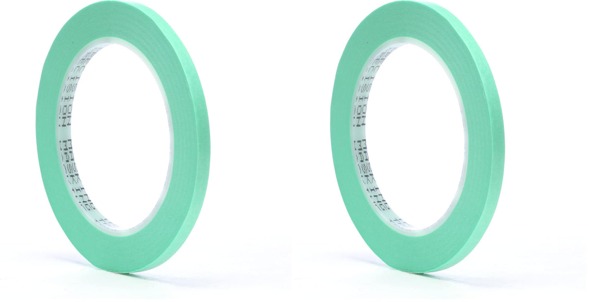 3M 1/4 inch x 60 yard (Pack of 2) / 06525 / Blue Masking Tape