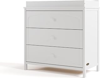 Graco Olivia 3 Drawer Changing Table Dresser, White