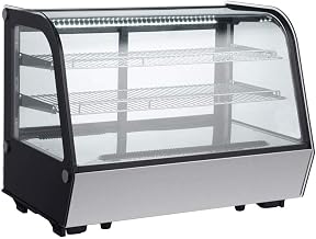 Omcan 44630 34" COUNTERTOP REFRIGERATED DISPLAY WITH 160 L CAPACITY