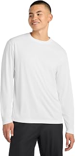 SPORT-TEK TCTG Team Spirit Athletic Wicking Long Sleeve Tee – College, Sports, High School & Fan Apparel - Orange