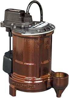 Liberty Pumps 250-5 Manual 1/3 HP Cast Iron Submersible Sump/Effluent Pump with 50-Feet Cord