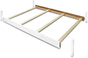 Full Size Adult Bed Rails by Sorelle – 76" X 55" X 46", Wood, Vintage White, Model 215-VW