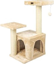 Armarkat Classic Real Wood Cat Tree A3207, Beige, 22" L X 17" W X 32" H