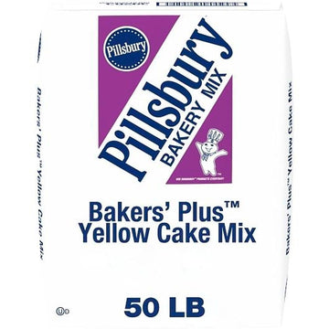 Yellow Cake Mix by Pillsbury Baker's Plus – 800 Ounce (Pack of 1), yellow