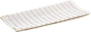 Winco 16" x 29" White Glass Cotton-Polyester Blend Towel (Set of 12)