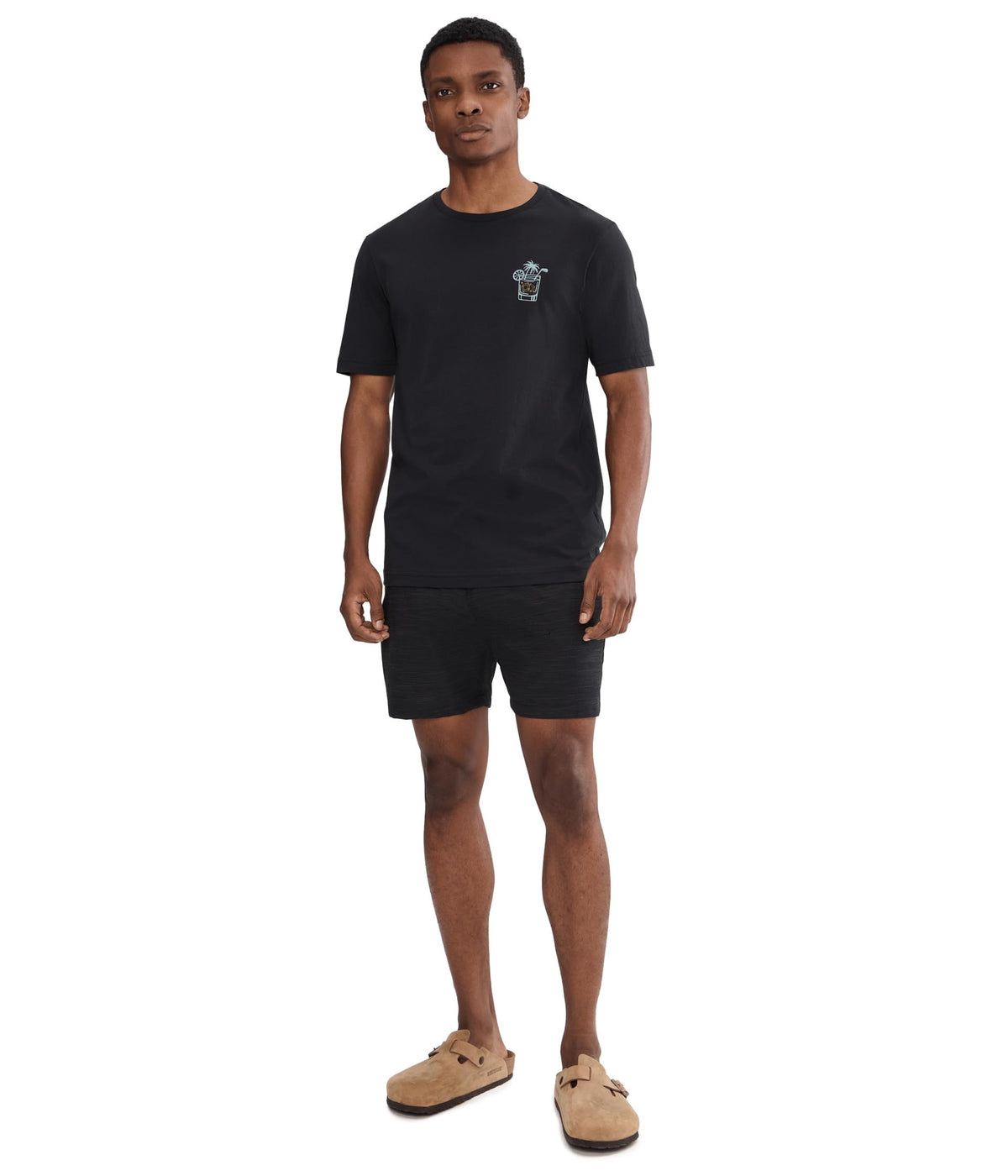 Men's Beverage Cart Tee by TravisMathew – Cotton, Black, Model A46206
