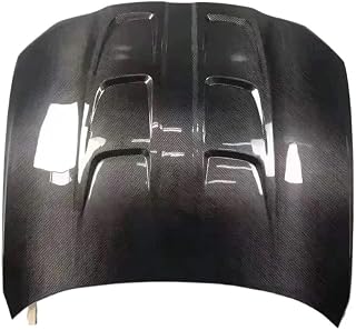 Car Front Engine Bonnet, Carbon Fiber Bonnet Hood Vent, Compatible with BMW 2021 M3 G80 M4 G82 AC CSL Style(AC Style)