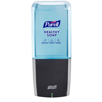 ES10 Automatic Hand Soap Dispenser by Purell – Large, Durable ABS Plastic (recycling code number 7)., Graphite, Model 8334-E1