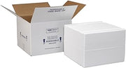 Polar Tech XM6C Thermo Chill Expand-em Series Insulated Carton with Foam Shipper, Interior Dimension - 12-3/4" Length x 12-3/4" Width x 12-1/2" Depth
