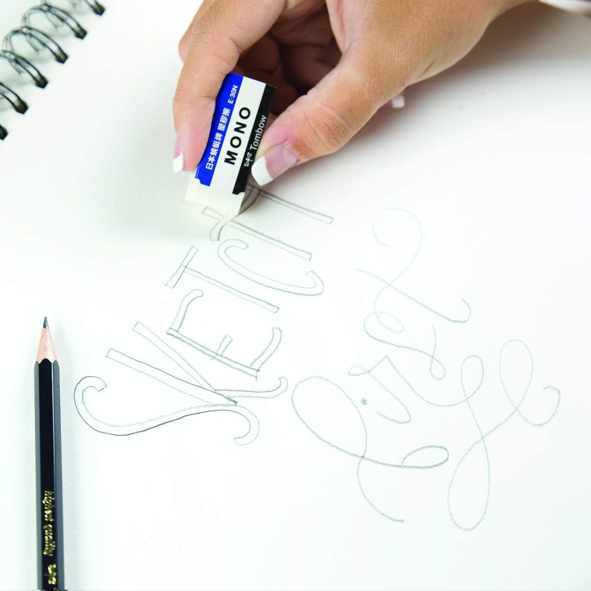 Advanced Lettering Set. Tools to Enhance Hand Lettering by Tombow – 1 Count (Pack of 1), Assorted, Colorless, Model 56191