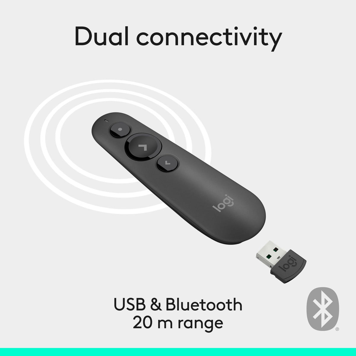 Logitech Red Laser / 3 buttons / Clicker Presentation Remotes