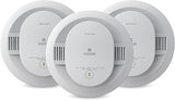 Kidde Smoke Detector, AA Battery-Powered, 20SDR, 3 Pack | LED Status Lights and Loud 85 dB Alarm, Ideal for Homes and Apartments
