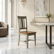 Hardwood Splatback Dining Chair by Furnifact – Wood, Hickory and Stone