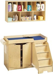 Jonti-Craft 5143JC Changing Table with Stairs Combo, Right