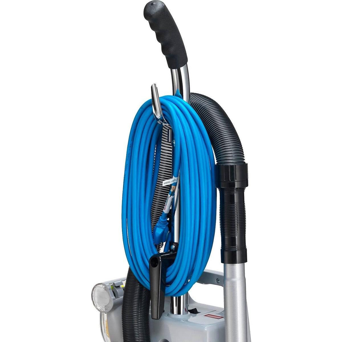 Commercial Upright Vacuum Cleaner with On-Board Tools by Global Industrial – 7.0 quarts, Plastic, Gray, Model GL-7700AM-UP