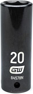 GEARWRENCH 1/2" Drive 6 Pt. Deep Impact Socket, 20mm - 84578N