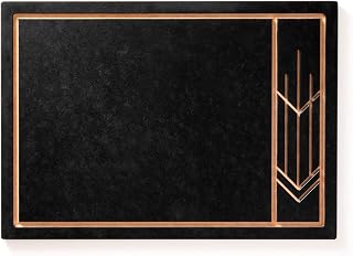 Epicurean Frank Lloyd Wright Medium Cut & Serve Board - Dishwasher Safe Non-Toxic Made in the USA, 13.75" × 9.75", Slate/Natural