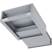 Stacking Workbench Drawer with Cylinder Lock and by Global Industrial – 20"L x 17.25"W x 6"H, Alloy Steel, Grey, Model 606957GY