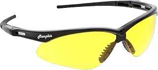 MCR Safety MP114 (Mp1) Glasses, Amber Lens, 1-Pair