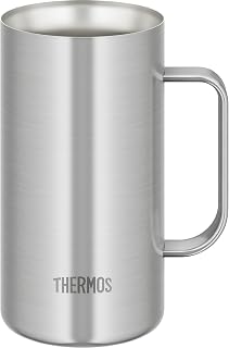 Thermos JDK-721 S1 Vacuum Insulated Jug, 24.3 fl oz (720 ml), Stainless Steel 1, Dishwasher Safe, Magic Bottle Structure, Hot and Cold Retention Beer Mug