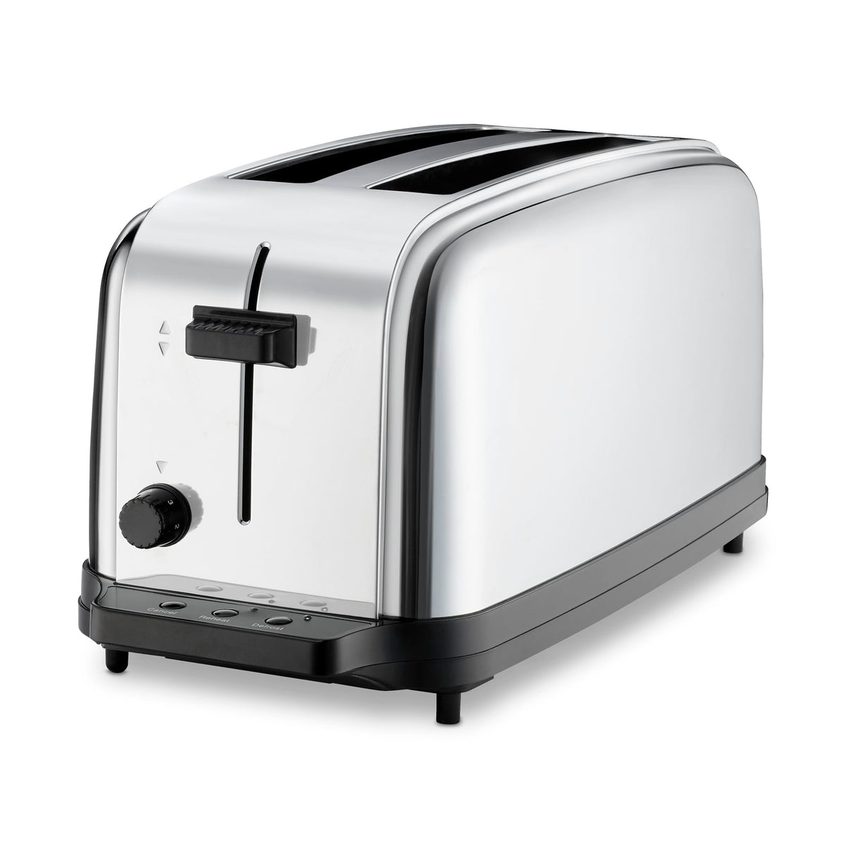 Waring Silver / Double Slot Chrome Toaster / 2 extra long and extra-wide 1-3/8-inch slots Toasters