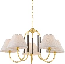 Mitzi H1043805-AGB/TRB Janie - 5 Light Chandelier 16.75 inches Tall and 33 inches Wide - Aged Brass/True Bronze