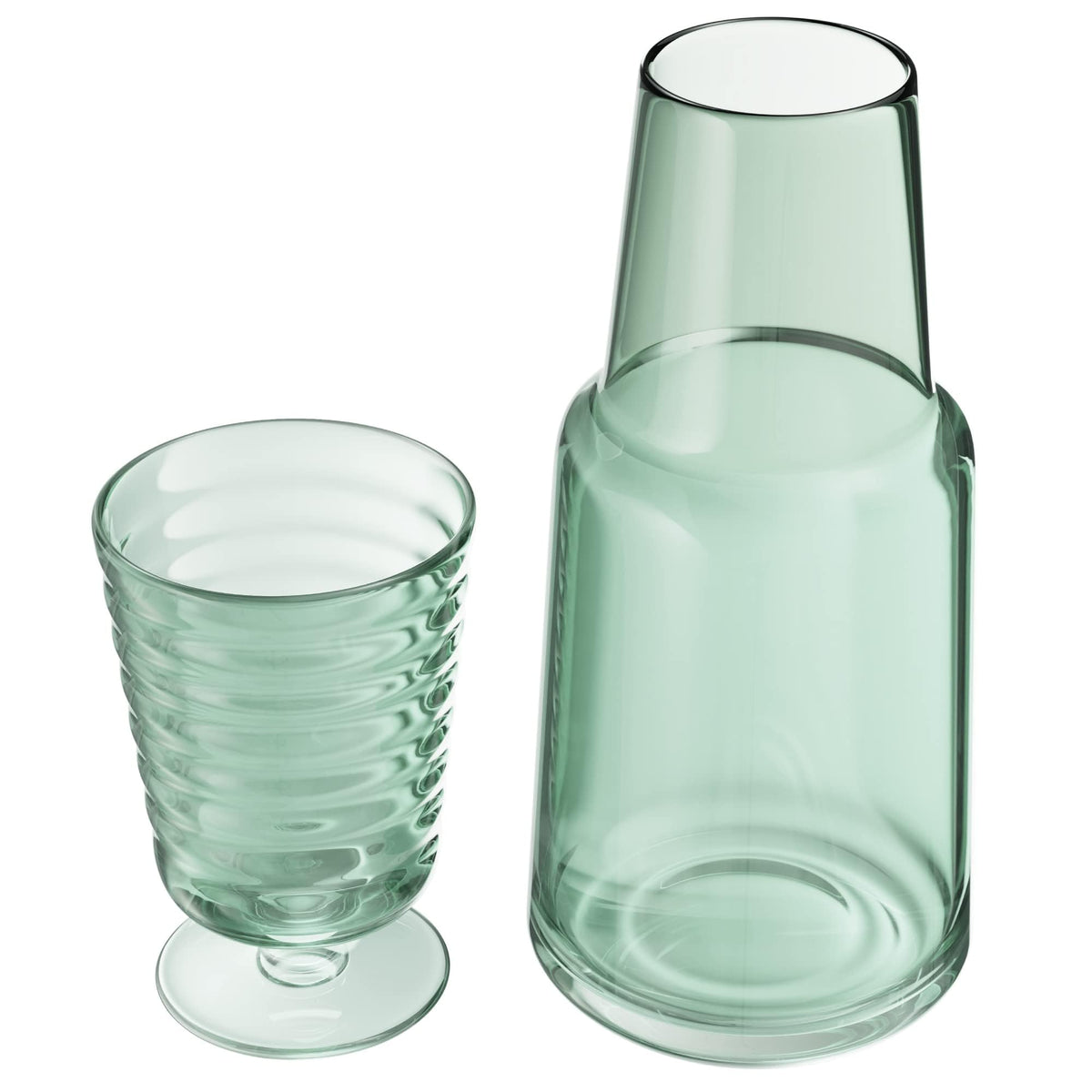 American Atelier Gray / 11" H x 4" L x 4" W / Farmhouse Carafes