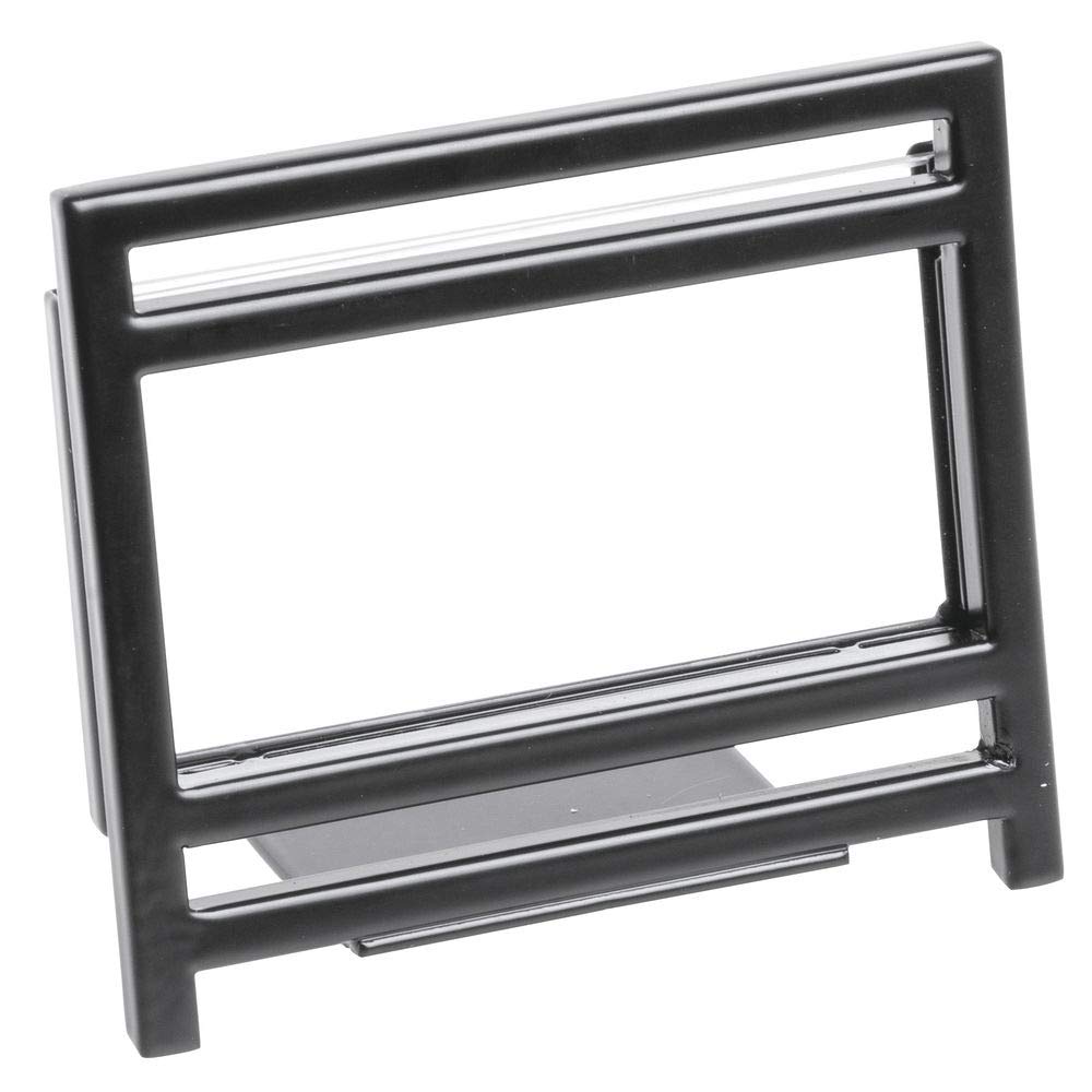 Black Metal Sign Holder - 3 1/2" L x 2" H by HUBERT – Black, Model 45114