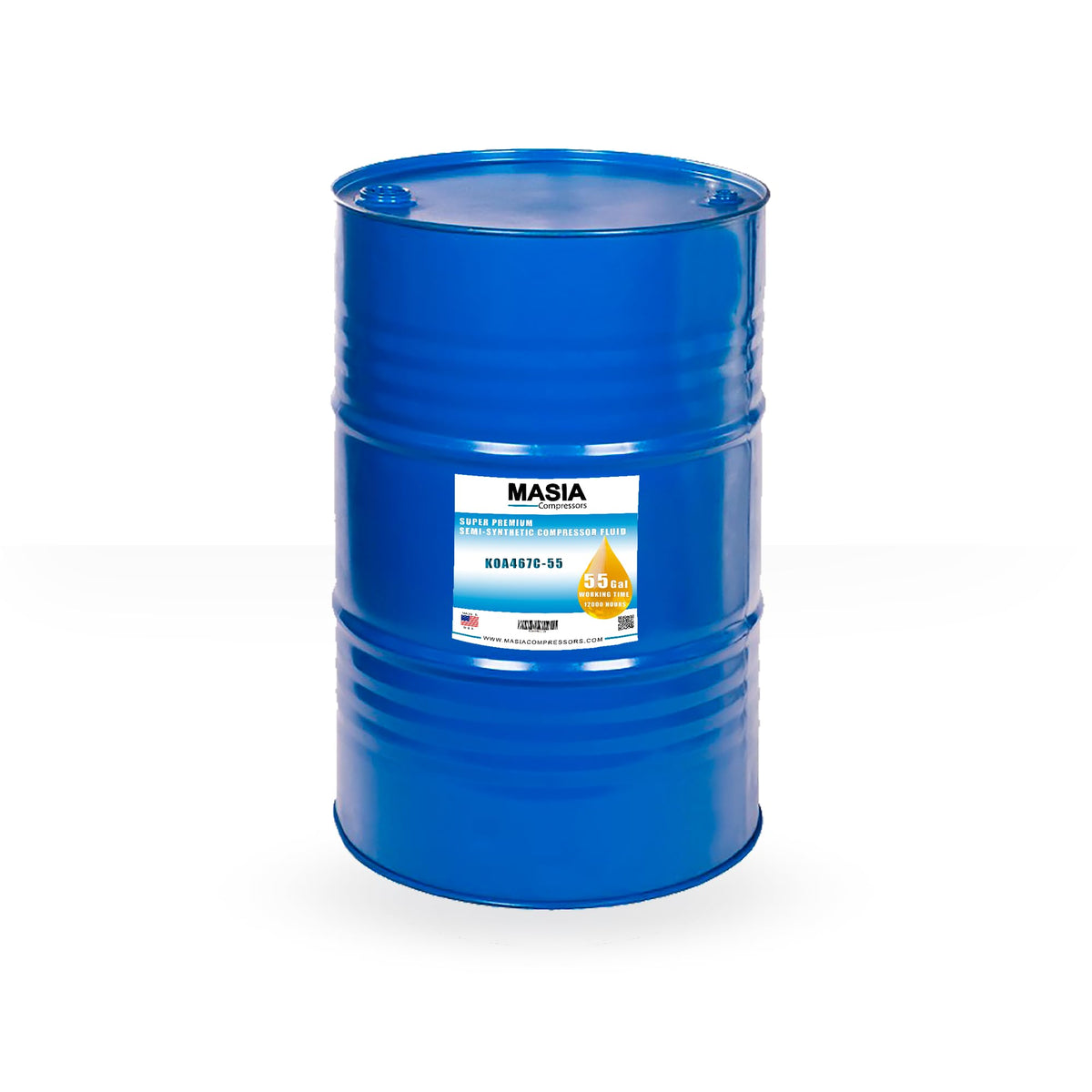 CP-4601-46 Lubricant Compatible with CPI - 55 gal by MASIA COMPRESSORS – Model MAS.KOA467C-55-068