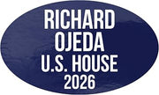 Richard Ojeda for Us House 2026 Sticker Car Bumper Elections Voting Race Vote