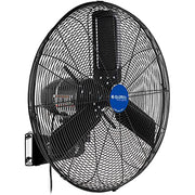 Global Industrial Black/Silver / 29"L x 38"W x 7"H / Industrial Wall-Mounted Fans