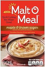 Malt-O-Meal Maple And Brown Sugar - Hot Cereals, 28 Ounce -- 12 per case.