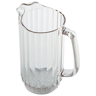 Clear Plastic Pitcher 32 oz. by Cambro – 32 Ounces, Plastic, Clear, Pack of 6, Model P320CW135