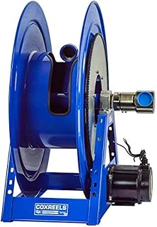 COXREELS 1195-1728-C-BUXX Beveled Gear Hand Crank Hose Reel 2" x 60' 1500 psi
