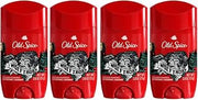 Old Spice Wild Collection Wolfthorn Scent Men's Invisible Solid Antiperspirant Deodorant 2.6 Ounce (Pack of 4)