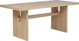 Dillon 70" Modern Rectangle Dining Table - Light Oak