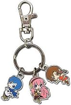 Great Eastern Entertainment - Ruka, Meiko & Kaito SD Metal Keychain